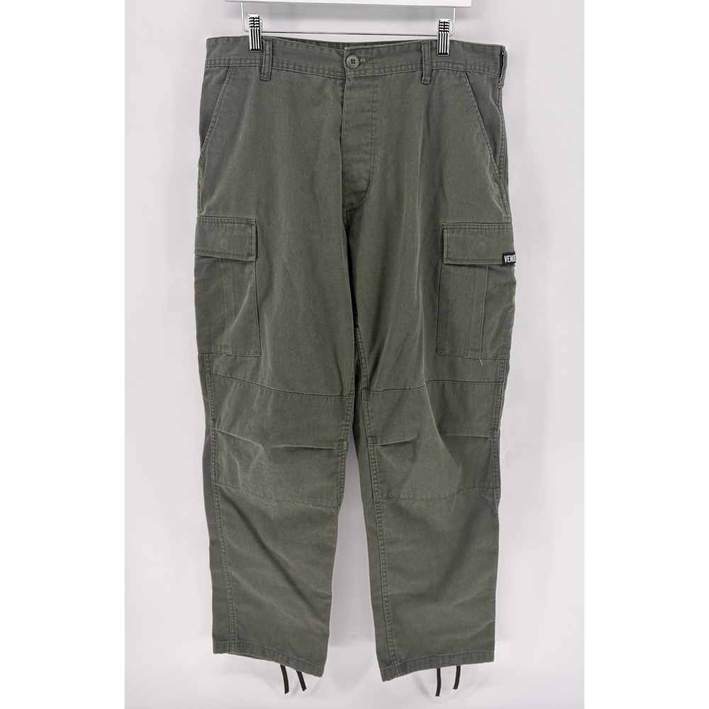 Rothco Vintage Paratrooper Cargo Fatigue Pants Adjustable Waist Olive Drab Large